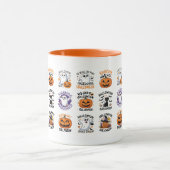 ハロウィン不気味パン"おもしろいとマユーモアのあるグ マグカップ (中央)