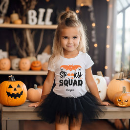 ハロウィン不気味パーソナライズされたシーズンの子どもたち Tシャツ