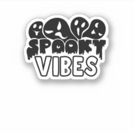 ハロウィン不気味ビベス シール