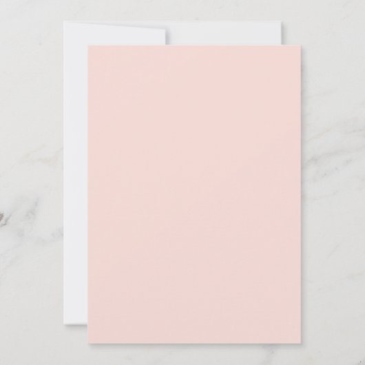 ハロウィン不気味ピンクグルービー幽霊誕生日 招待状 (裏面)