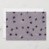 ハロウィン不気味ピンク2nd誕生日の写真2枚 招待状 (裏面)