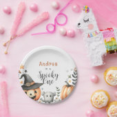 ハロウィン不気味ファーストワン ペーパープレート (パーティー)