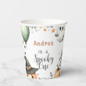 ハロウィン不気味ファーストワン 紙コップ (裏面)