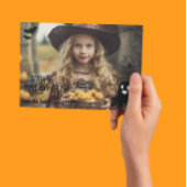 ハロウィン不気味フォトカードシーズンのご挨拶 シーズンカード