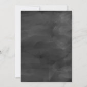 ハロウィン不気味フクロウお洒落スプコクタク 招待状 (裏面)