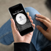 ハロウィン不気味フクロウお洒落パーティー 招待状