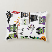 ハロウィン不気味フールの収集 アクセントクッション (裏面)