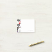 ハロウィン不気味フールの収集 ポストイット (デスク上)