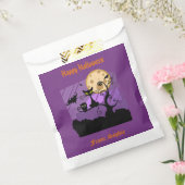 ハロウィン不気味ブラックキャットこうもりフクロムンカスタム フェイバーバッグ (封をした状態)