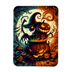 ハロウィン不気味マグネット マグネット