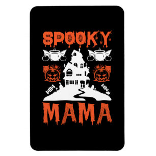 ハロウィン不気味ママ誕生日 マグネット