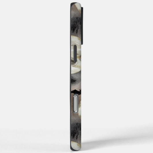 ハロウィン不気味ムーンとこうもり水彩 Case-Mate iPhoneケース (裏面 / 右)