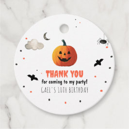 ハロウィン不気味メッセージカードブートリート誕生日 フェイバータグ