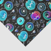 ハロウィン不気味モンスターアイボールパターン 薄葉紙 (詳細)