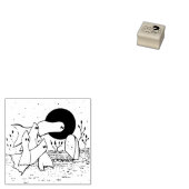 ハロウィン不気味ラバースタンプ ラバースタンプ (押印)