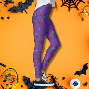 🎃ハロウィン不気味レギンス レギンス