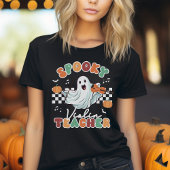 ハロウィン不気味ヴァイオリン先生音楽Tシャツ Tシャツ