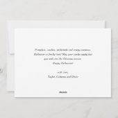 ハロウィン不気味ーブラシレタリング |ハロウィーンの写真 シーズンカード (裏面)