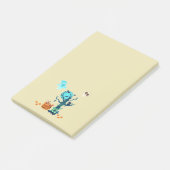 ハロウィン不気味不気味な幽霊たちこうもりスカル&キャンディ ポストイット (アングル)