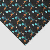 ハロウィン不気味不気味な幽霊たちこうもりスカル&キャンディ 薄葉紙 (詳細)