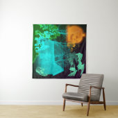 ハロウィン不気味墓地 タペストリー (インサイチュ(横))