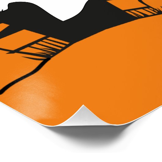 ハロウィン不気味幽霊のよく出るハウス映画ナイトポスター ポスター (コーナー)