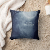 ハロウィン不気味幽霊満月の夜 クッション (ブランケット)