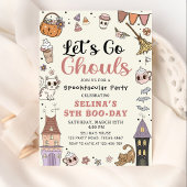 ハロウィン不気味幽霊誕生日レッツグール 招待状