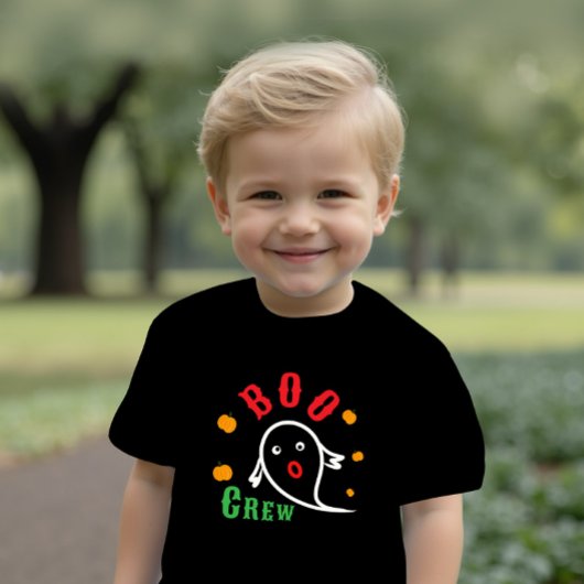 ハロウィン不気味幽霊 ベビーTシャツ