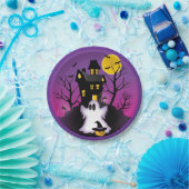 ハロウィン不気味幽霊 ペーパープレート (パーティー)