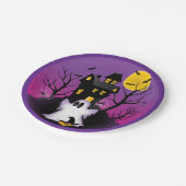 ハロウィン不気味幽霊 ペーパープレート (アングル)