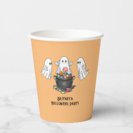 ハロウィン不気味幽霊 紙コップ