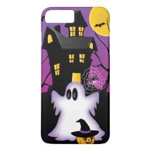 ハロウィン不気味幽霊 iPhone 8 PLUS/7 PLUSケース
