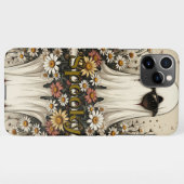 ハロウィン不気味幽霊 iPhoneケース (裏面横)