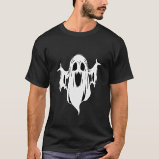 ハロウィン不気味幽霊Tシャツ – かわいい&怖いデシ Tシャツ