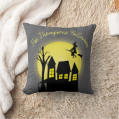 ハロウィン不気味怖いウィッチハ幽霊のよく出るウス クッション (ブランケット)