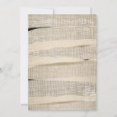 ハロウィン不気味怖いパーティー編集可能 招待状 (裏面)