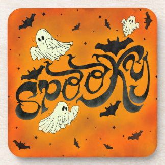 ハロウィン不気味懸命プラスチックコースター コースター