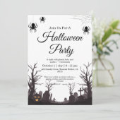 ハロウィン不気味招待状 招待状 (スタンド正面)