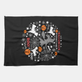 ハロウィン不気味時間 キッチンタオル (横)