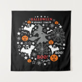 ハロウィン不気味時間 タペストリー (正面)