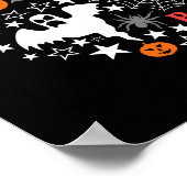 ハロウィン不気味時間 ポスター (角)