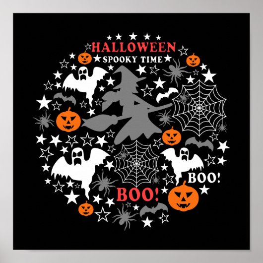 ハロウィン不気味時間 ポスター (正面)