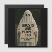 ハロウィン不気味磁気カード – 幽霊関係者 (正面/裏面)