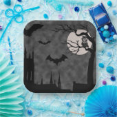 ハロウィン不気味紙プレート ペーパープレート (パーティー)