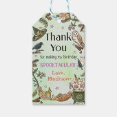 ハロウィン不気味誕生日サンキューギフトラベル ギフトタグ (正面)