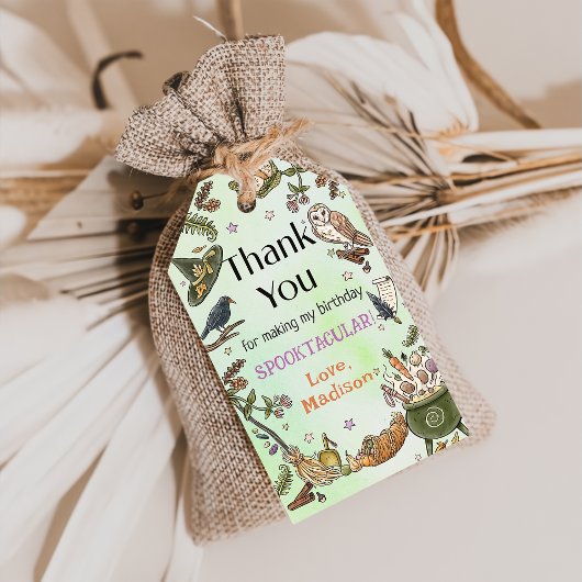 ハロウィン不気味誕生日サンキューギフトラベル ギフトタグ