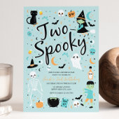 ハロウィン不気味誕生日パーティーへの招待 招待状