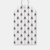 ハロウィン不気味誕生日ブルーパンプキンギフトラベル ギフトタグ (裏面)