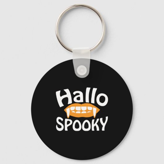 ハロウィン不気味誕生日 キーホルダー (正面)